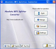 Absolute MP3 Splitter & Converter screenshot